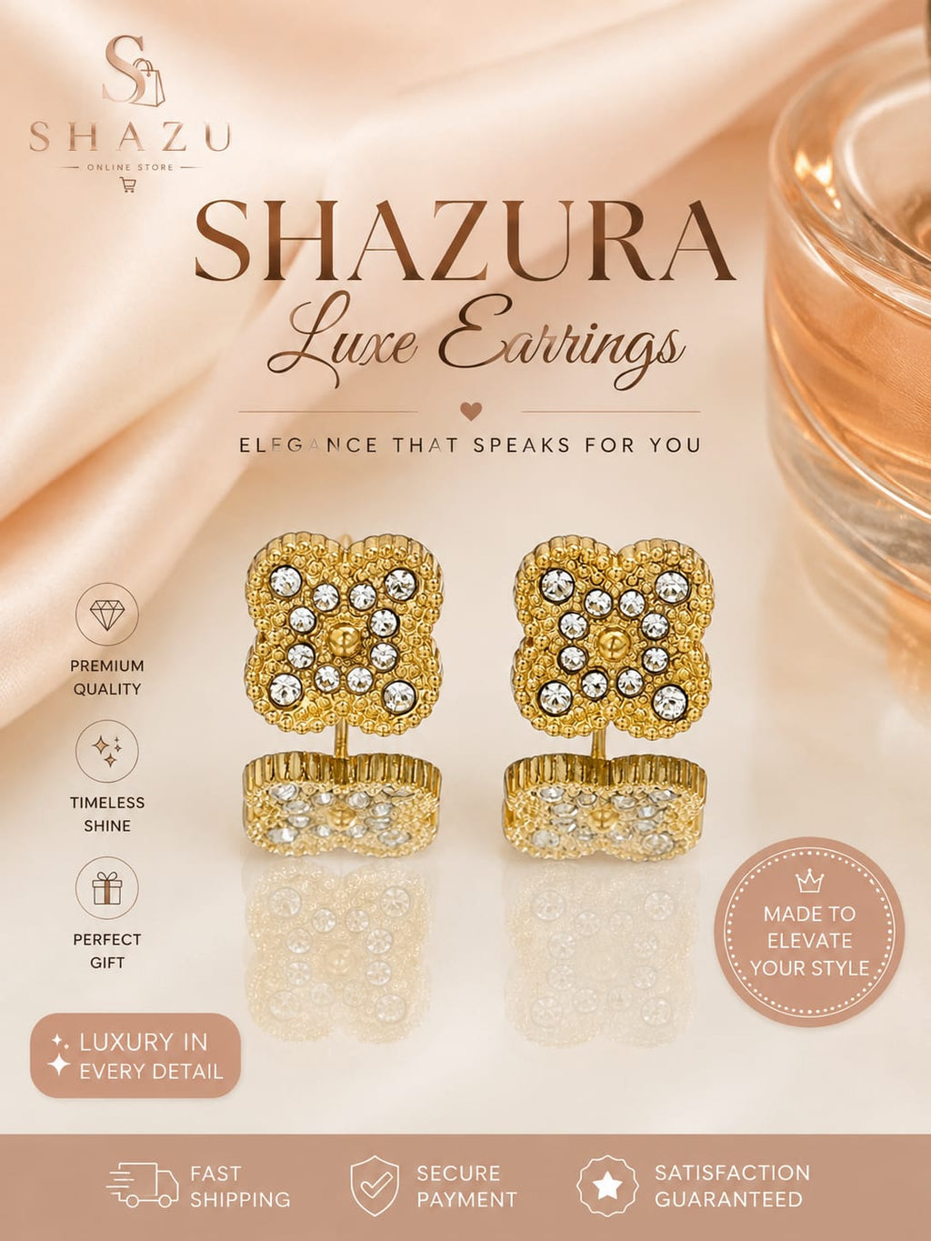 SHAZURA Luxe Earrings